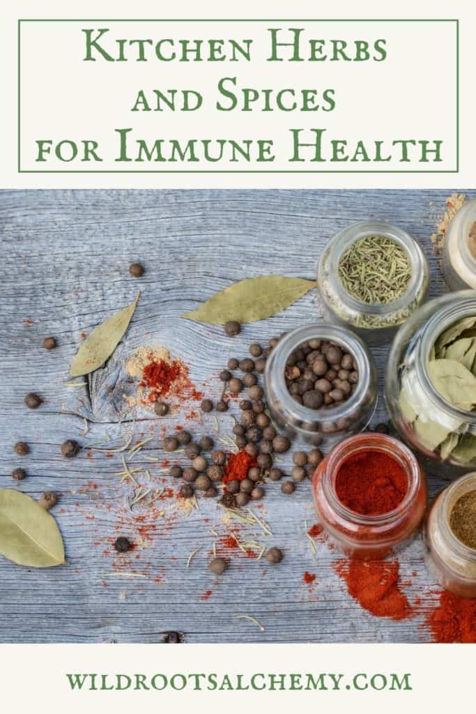 Kitchen Herbs and Spices for Immune Health
