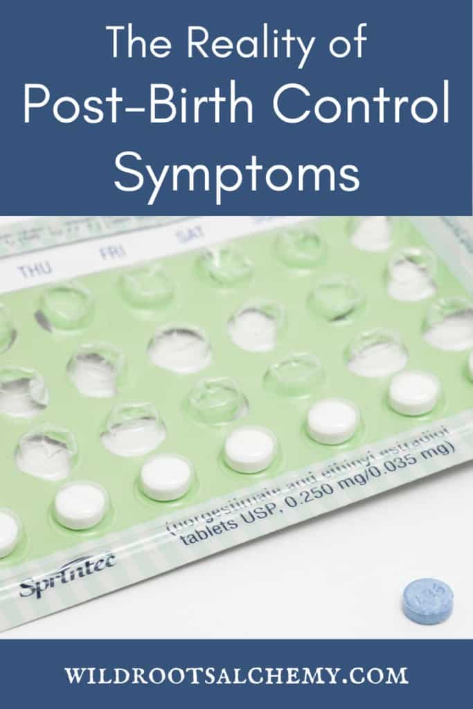 birth control symptoms