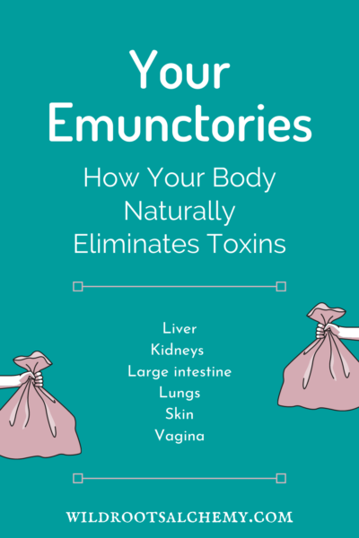 emunctories organs of elimination toxins
