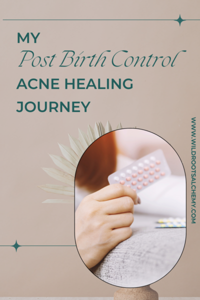 post birth control acne healing