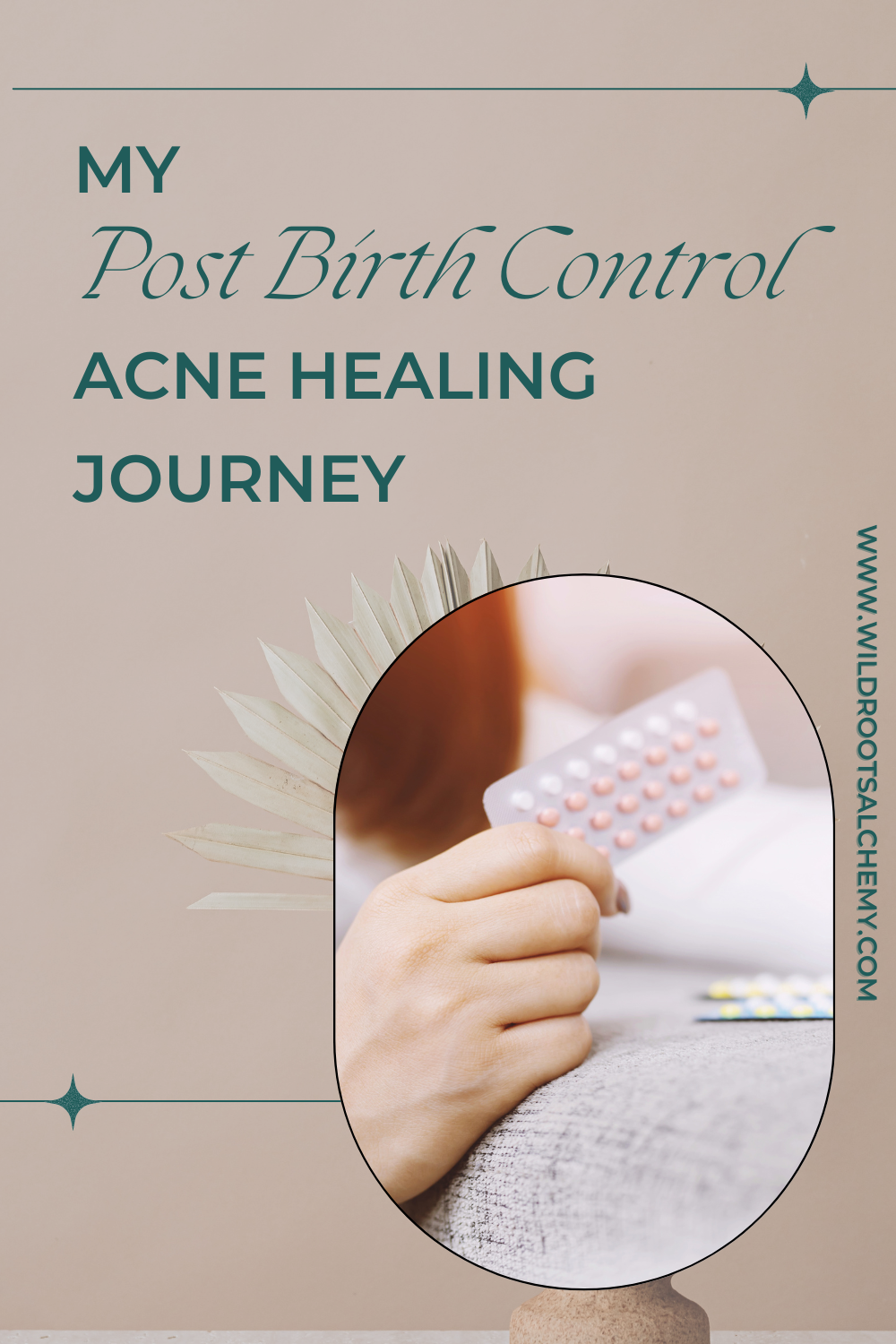 My Post Birth Control Acne Healing Journey - Wild Roots Alchemy