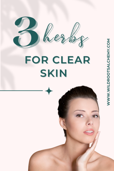 herbs for acne clear skin